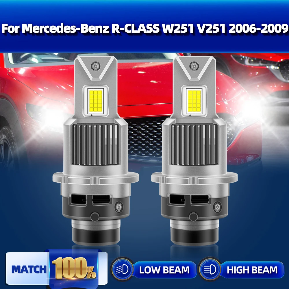 

Xenon Headlights Bulbs 150W 60000LM Auto Lamps 6000K 12V HID Car Light For Mercedes-Benz R-CLASS W251 V251 2006 2007 2008 2009