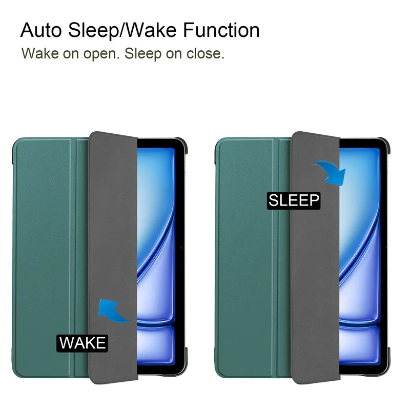 Magnetic PU Leather Smart Cover