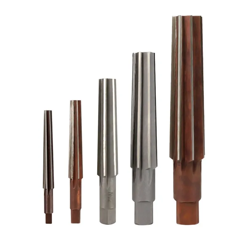 CMCP 2pcs Morse Taper Reamer Set MT0/MT1/MT2/MT3/MT4 Steel Hand Reamers For Milling Finishing Cutter Tool 4