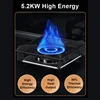 Electric	Multifunctional	2-Burner Gas Integrated Stove	Featuring a Powerful Range Hood System 4