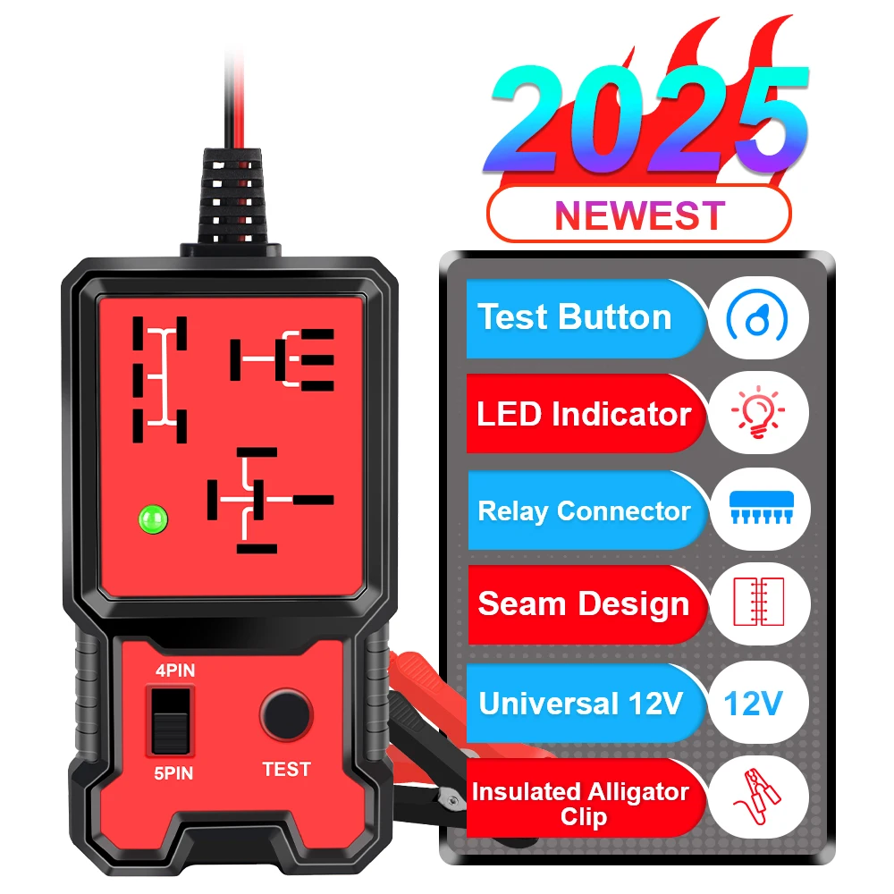 12V Electronic tomotive Relay Tester Universal F... - Vicedeal 12V Electronic tomotive Relay Tester Universal F... - Vicedeal