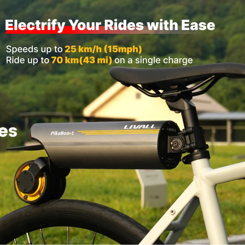 LIVALL Kit de Assistência Elétrica PikaBoost 2 para Bicicletas de