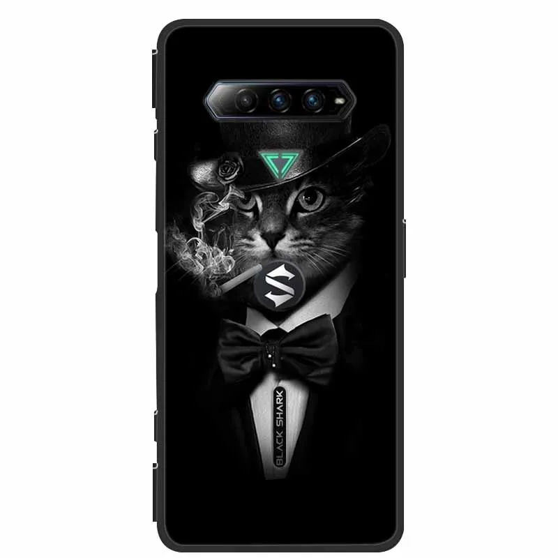 Lion Wolf Design Silicone Soft TPU Back Cover Case