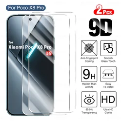 Premium Tempered Glass Protector for Xiaomi Poco Series - Camera and Screen Protection (2pcs front film)