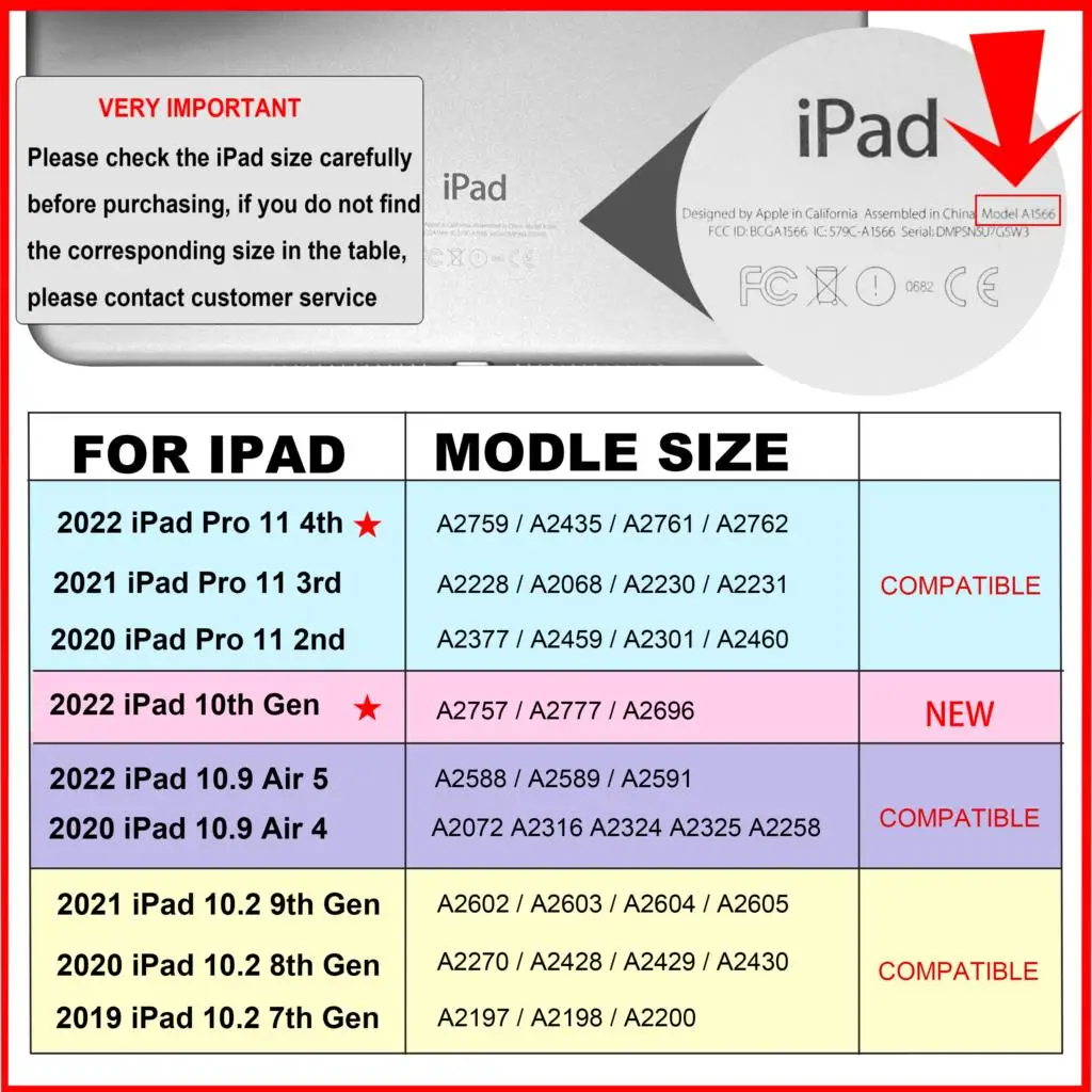 Pro 11 Caso 2022 iPad 10 8