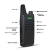 New WLN KD-C1 2/4PCS Mini Handy Portable  Walkie Talkie  UHF 400-470 Mhz KD-C1T  Ham Radio Type-C Charging Mi-Ni Walkie Talkie 2