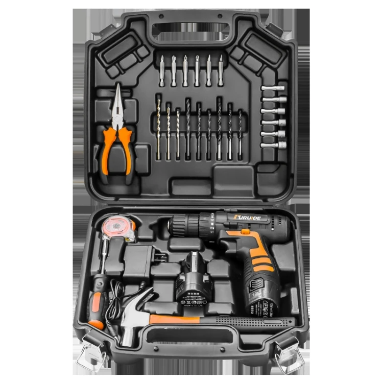 

Industrial Battery Power Tools Electric Drill Set Rechargeable Cordless Power Drills