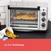 6-Slice Crisp 'N Bake Air Fry Toaster Oven, TO3215SS, 5 Cooking Functions, 60 Minute Timer, Stainless Steel 3