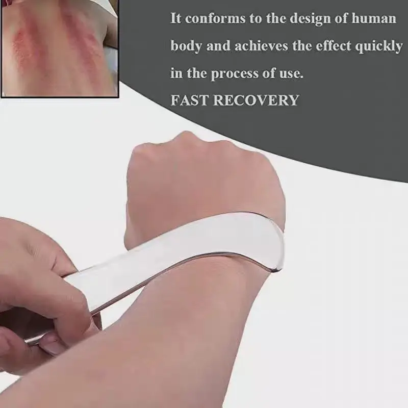 Muscle Fascia Knife Multi-Functional Muscle Release Massage Knife Exercise Scraping Gym Stainless Steel
