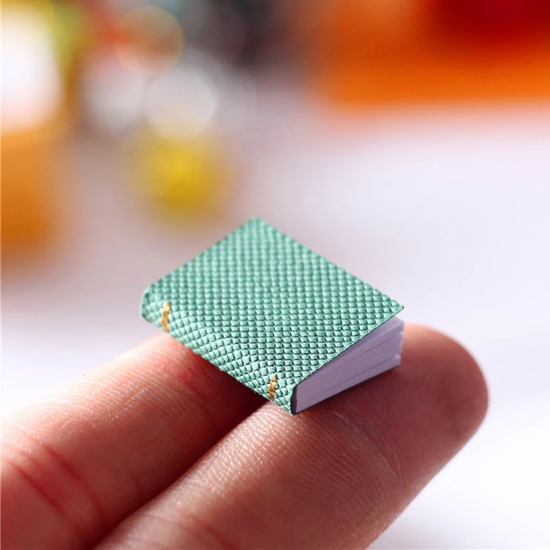 4pcs Dollhouse Miniature Mini Small Books Model Furniture Accessories Pretend Toy Dolls  Decoration Kid Gift 5
