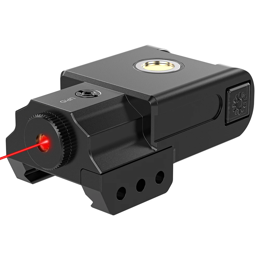 Compact 1080 Magnetic Charging Laser Sight Red/Blue Built-In Lithium Battery Sports & Outdoor Use Compatible
