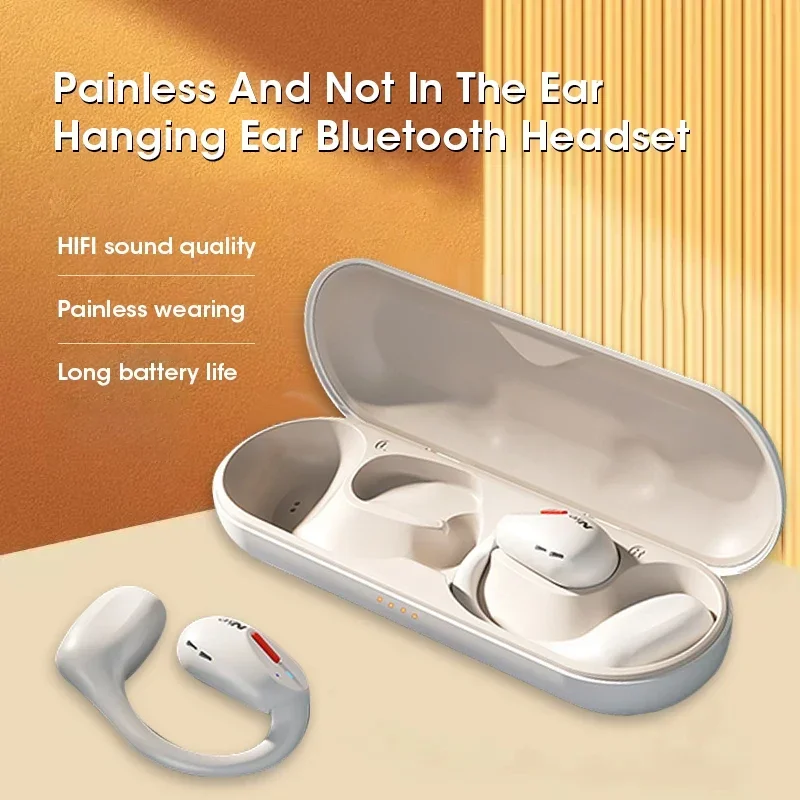 

Новинка 2023, наушники рециркуляции воздуха, Bluetooth-гарнитура, подвесные наушники, спортивные наушники с долговечным шумоподавлением, беспроводные наушники