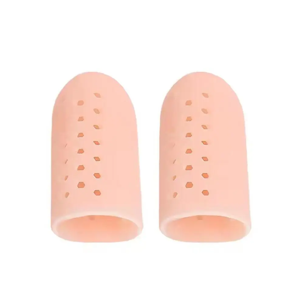 Toe Protectors Toe Tubes Thumb Sleeve 1 Pair For Corns Blisters Pain Relief Bunion Correction Toe Separators Toe Corrector Toe Protector