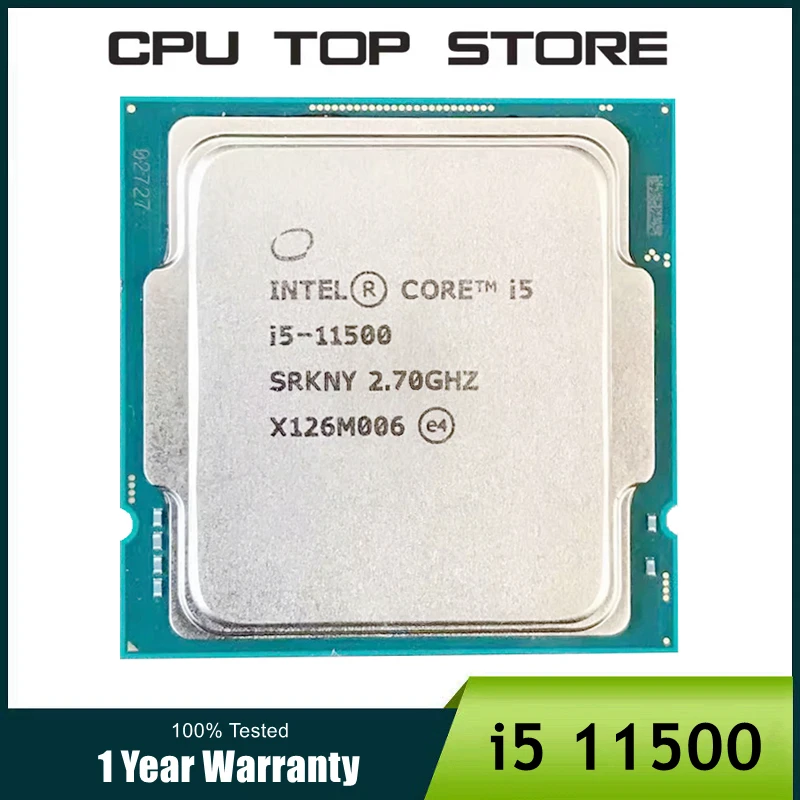 Intel Core I5-11500 I5 11500 2.7 Ghz Six-core Twelve-thread Cpu ...