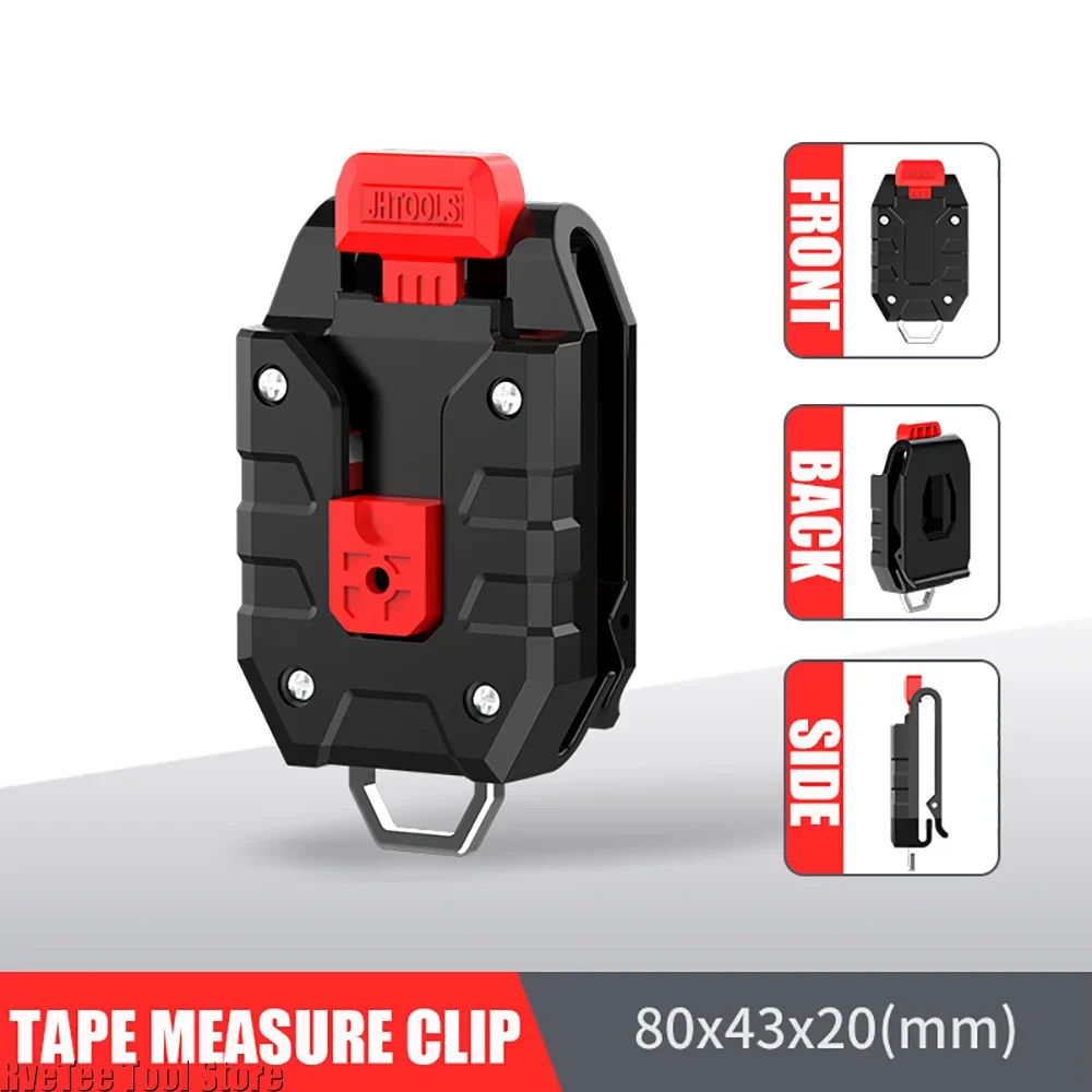 Nouveau ruban à mesurer universel, Clip de ceinture à suspension rapide pour ruban à mesurer numérique Laser, cadeau pour homme