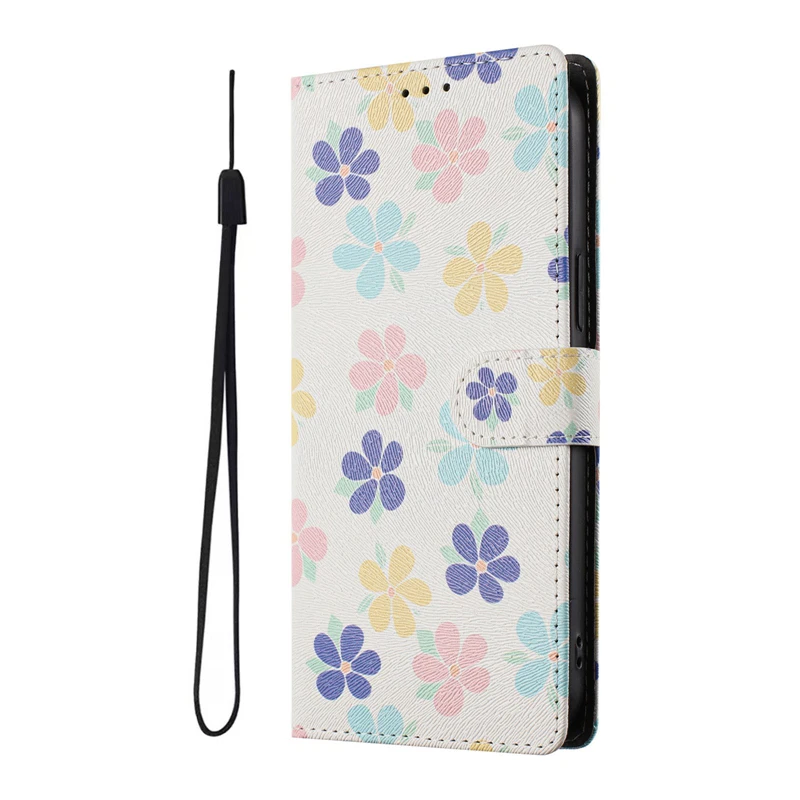 Cute Cartoon Cat Flip Wallet Phone Case Cover