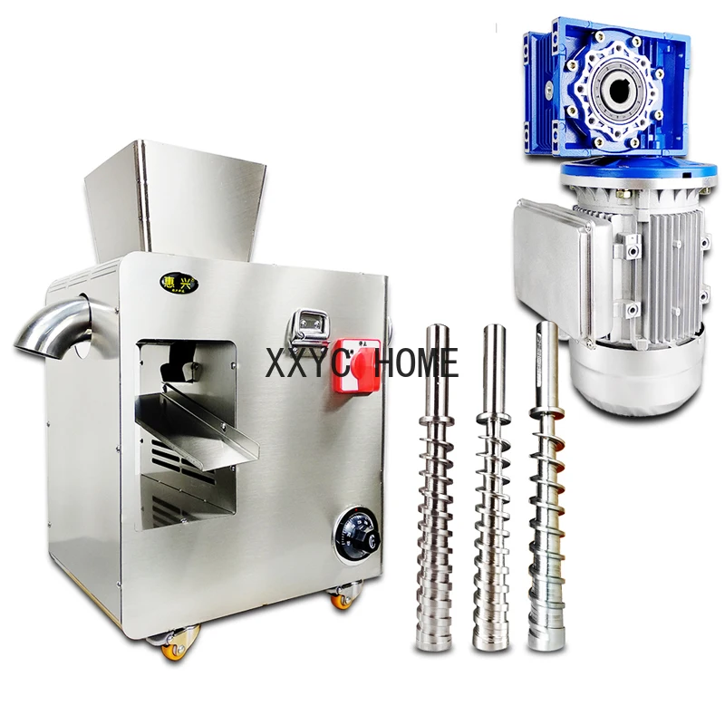 

Oil Press Machine Stainless Steel Commercial Home Peanut Extractor 2023 Hot Soybean Sesame Expeller Price