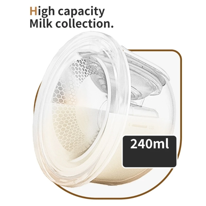 K1MA Intelligent Double Electric Breast Pump Hands-Free Milk Suction Device Anti-reflux Milk Collector for Nursing Moms