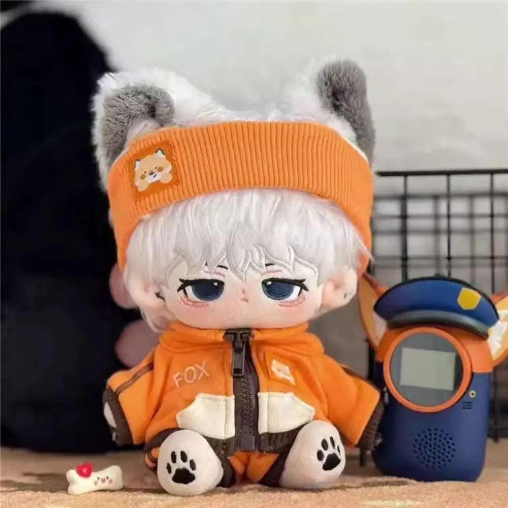 Hoodie 20cm Plush Toy Clothes Overalls Shoulder Strap Cotton Doll Clothes Dress Up Sportswear Plush Toy Clothes 20cm Doll