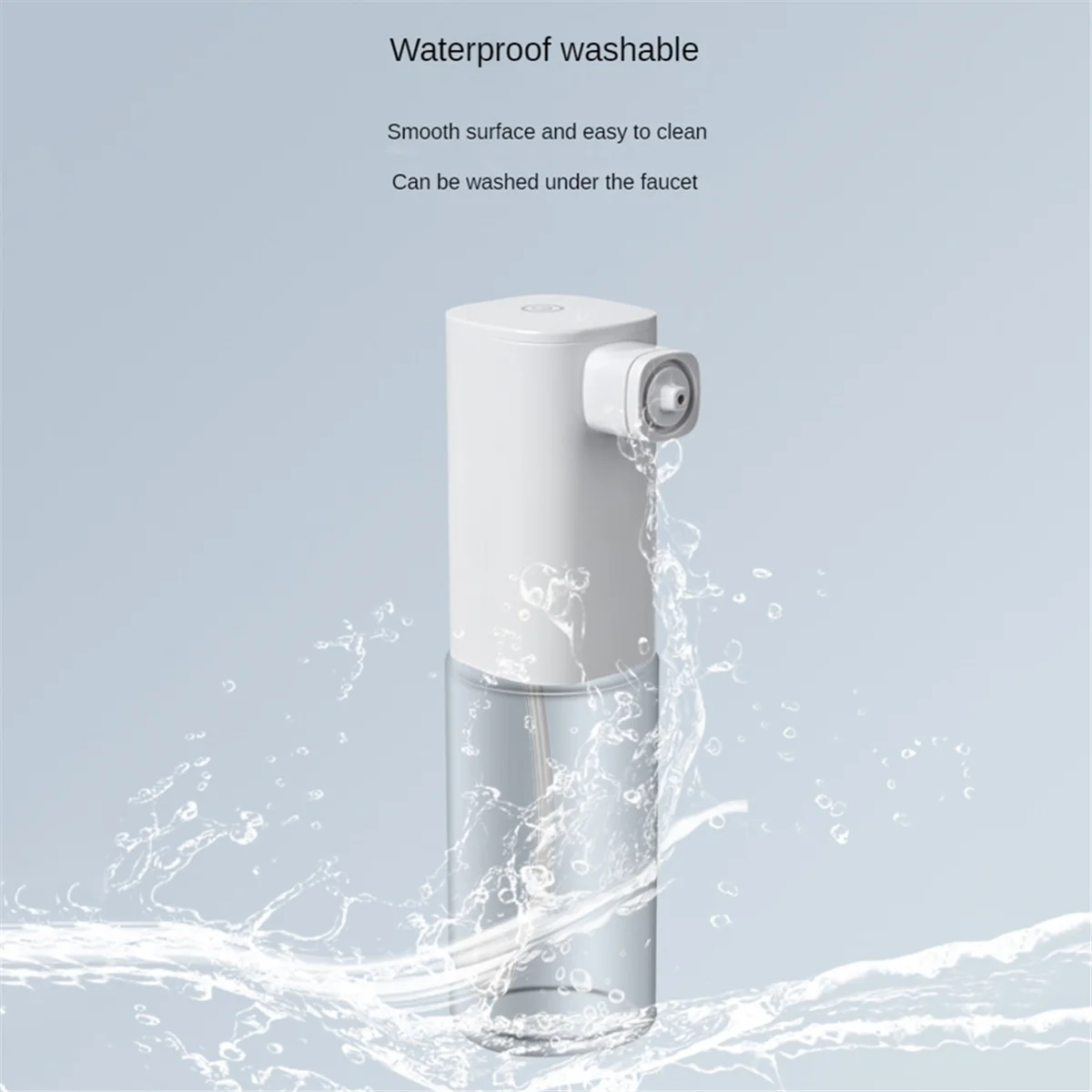 Automatic Foaming Soap Dispenser,Electric and Rechargeable,Refillable Foam Hand Dispenser for Kitchen Bathroom HOT