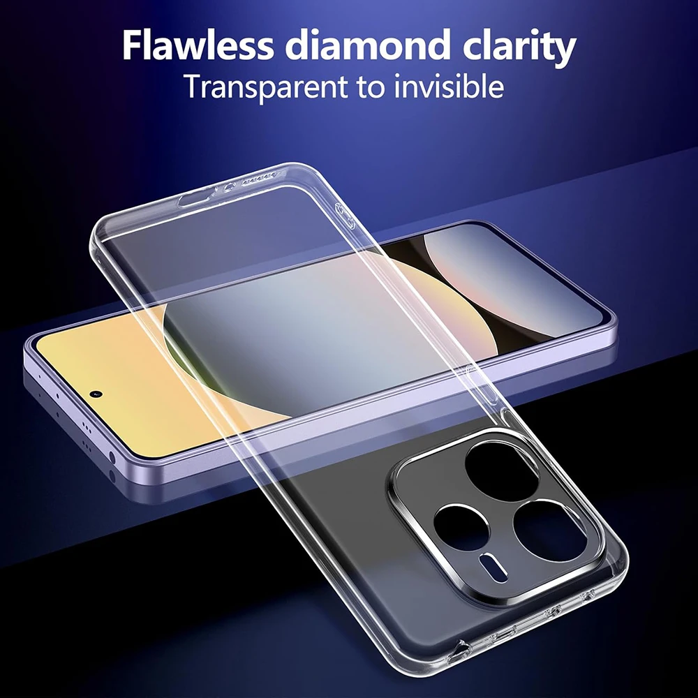 Ultra Thin Silicone Soft Transparent Case - Clear Protective Shell
