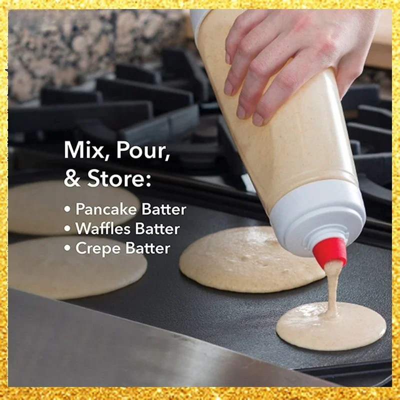 Dessert Tools Manual Batter Dispensers Batter Mixer Bottles Cupcakes Crepes Crepes Dispensers pastry tools