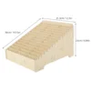 Mobile Phone Storage Box Wood Stand Desk Organizer Cell Holder Classroom Telephone Maple Staff Locker 4