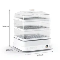 Electric Steamer Household Multi-Functional Three-Layer Large Capacity Steam Pot Cooking One Can Book a Small Breakfast Machine 1