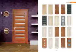 PVC Paint-free Door Environmental Protection