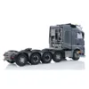 RTR 1/14 RC Tractor Truck 10x10 Metal Chassis Remote Control 3363 Lorry Truck Model 3-Speed Transmission Car Light Sound Set Toy 2
