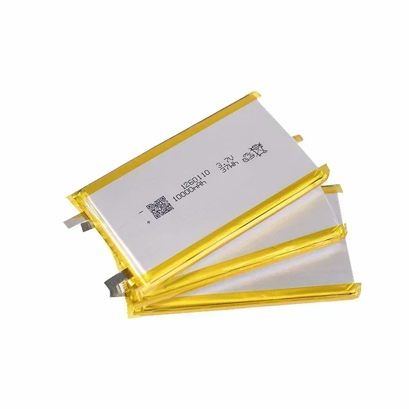 3.7V 10000mAh 1260110 Batteria ai polimeri di litio Batterie ricaricabili ai polimeri di litio per giocattolo Accumulatori e caricabatterie di riserva GPS Laptop Luci da campeggio Fai da te - immagine 5
