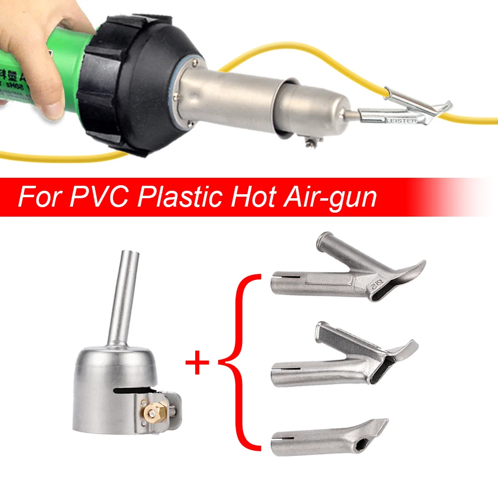 

4pcs Welding Gun Triangular Y Nozzle Titanium Alloy Plastic Quick Pull Dispensing Floor Nozzle Positioning Wheel Shaft Hand Too