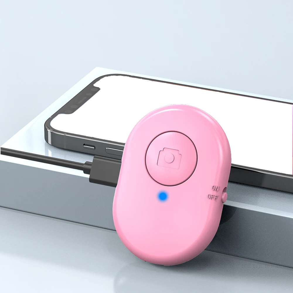 Bluetooth-совместимый беспроводной пульт дистанционного управления,  перезаряжаемый телефон, селфи-пульт с кнопкой телефона | AliExpress