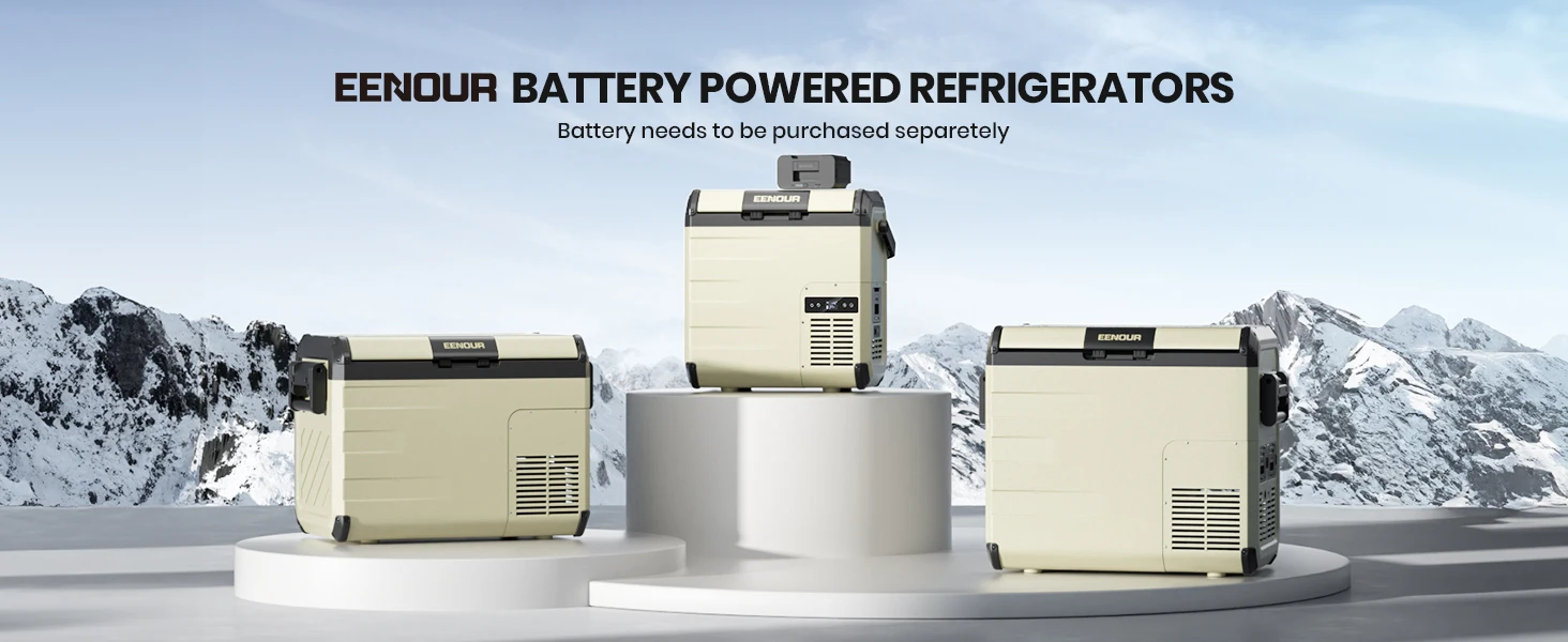 Lodówki zasilane bateryjnie EENOUR