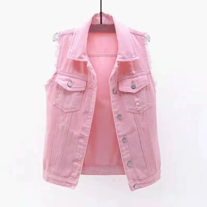Pink vest