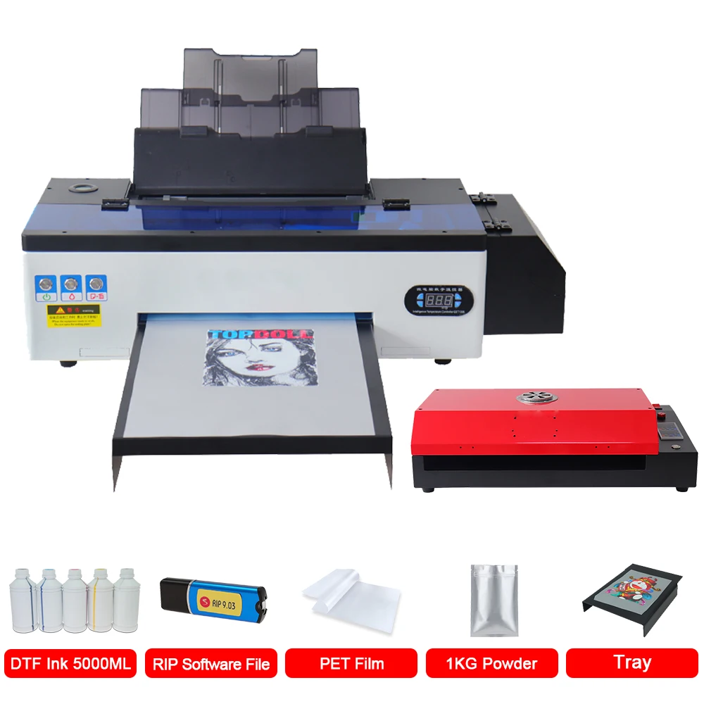 Stampante A3 Dtf Per Stampante Epson R1390 A3 Dtf Pellicola A Trasferimento Diretto A3 Per Maglietta Jeans Tessuto Dtf Stampa A3 Dtf Macchina Da Stamp