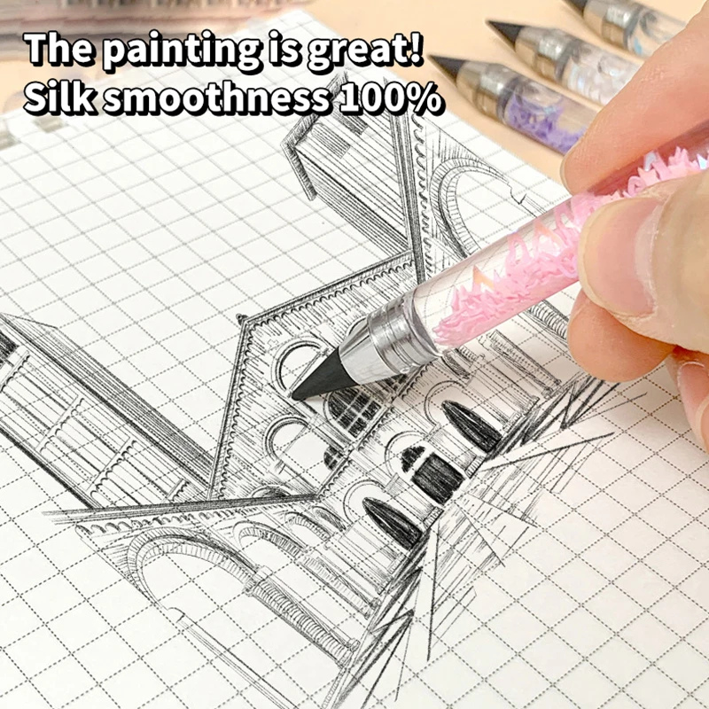 Colorful Writing Pencil No Ink Pen Magic Without Sharpening Pencils Painting Supplies Novelty Gifts Stationery - 2