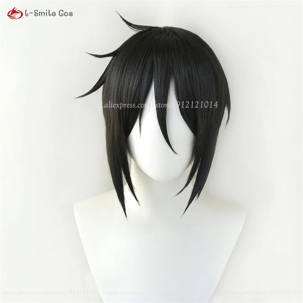 Black Butler Anime Cosplay Perücke – Ciel Phantomhive, Sebastian, Grell, Undertaker, Alois – Hitzebeständig 9