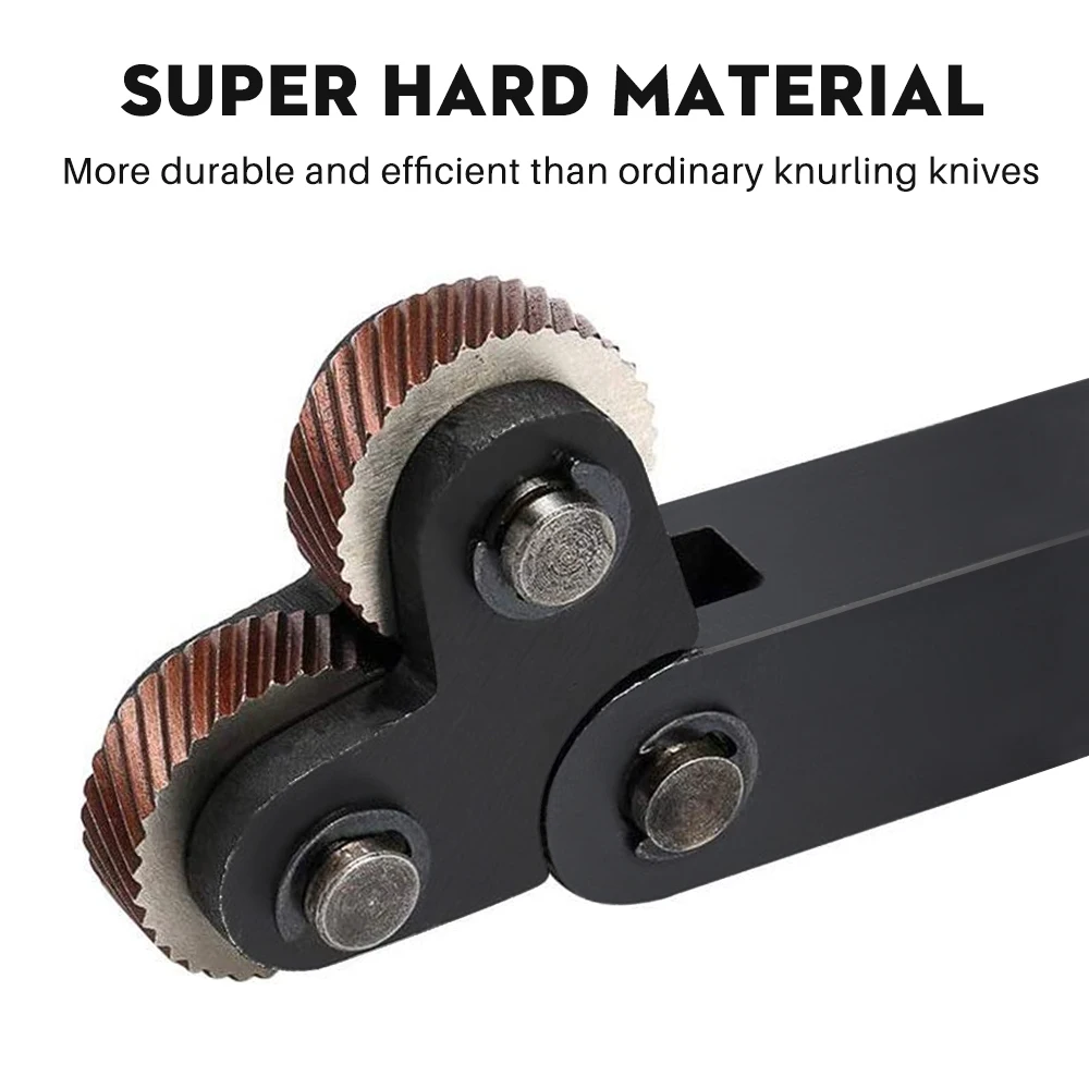 Knurling Tool Set Lathe Knurling Wheel Inner Hole Embossing Wheel Reticulated Knife