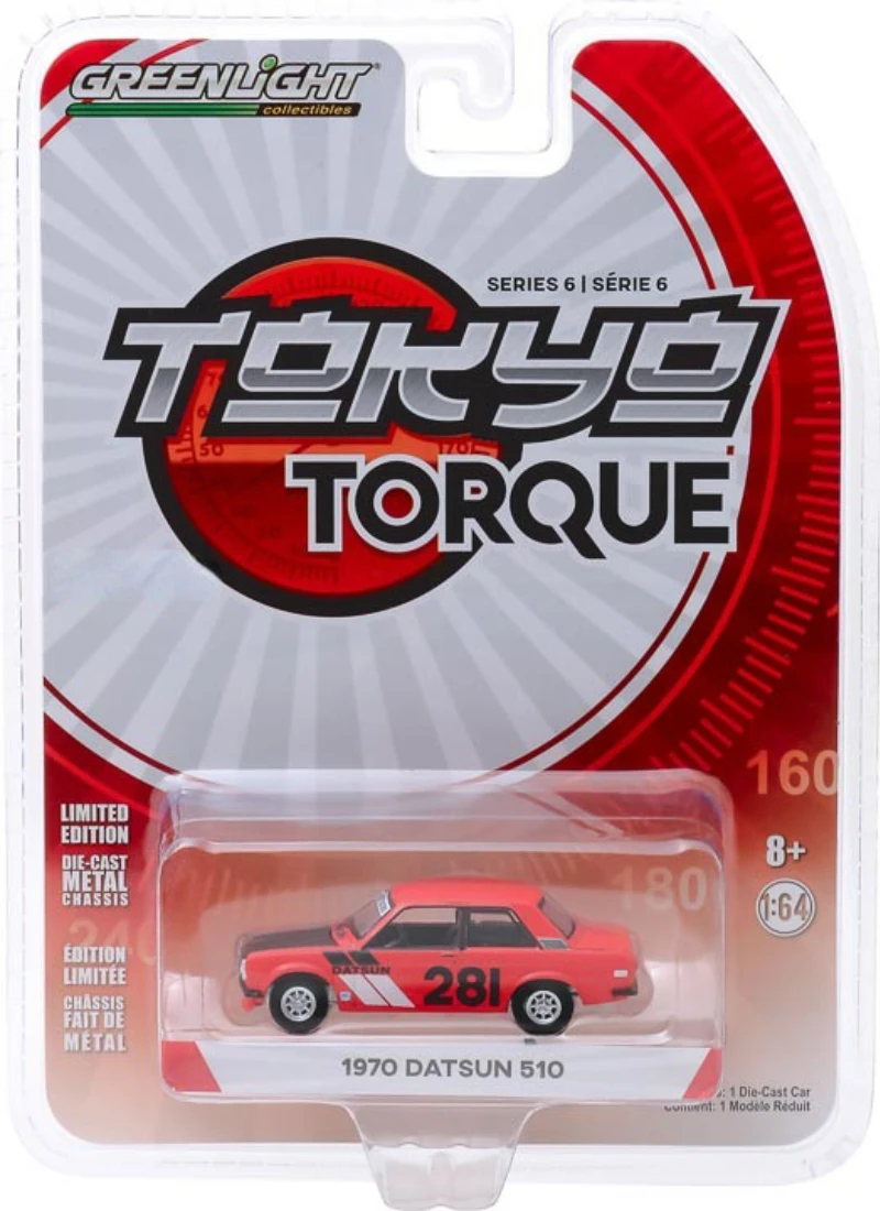 

1:64 1970 510 High Simulation Diecast Car Metal Alloy Model Car kids toys collection gifts W806