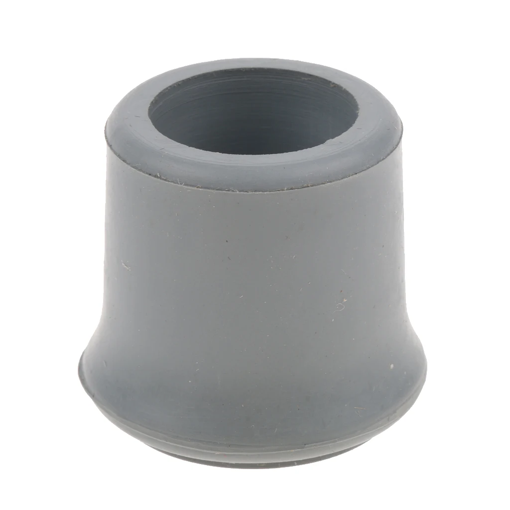 Walking Cane 4pcs Trekking Pole Rubber Cap Walking Hiking Stick Cane Tips Crutch Ferrules-22mm/25mm