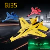 RC Plane SU35 2.4G With LED Lights Aircraft Remote Control Flying Model Glider Airplane F22 FX820 FX620 FX622 A380 EPP Foam Toys 4