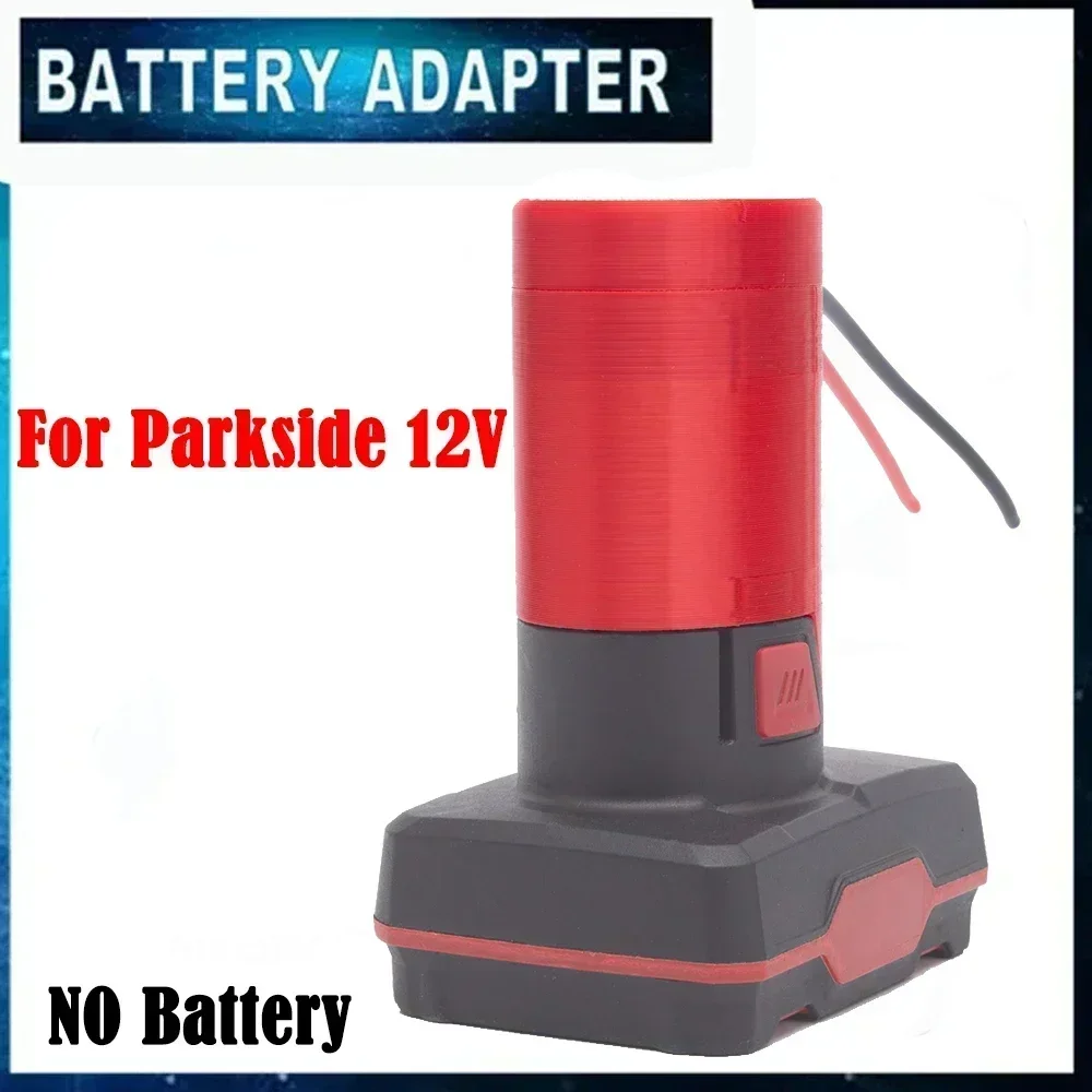 Battery DIY Adapter For Lidl Parkside 12V Team Li-ion 14 AWG