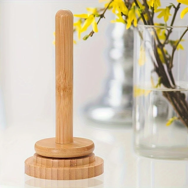 Bamboo And Wood Yarn Stand 3