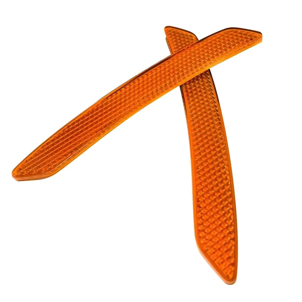 Reflective Car Sticker 2pcs Car Reflective Sticker Car Door Stickers Decal Warning Reflective Tape Strips 3 Colors Safety Mark Auto Reflector Stickers