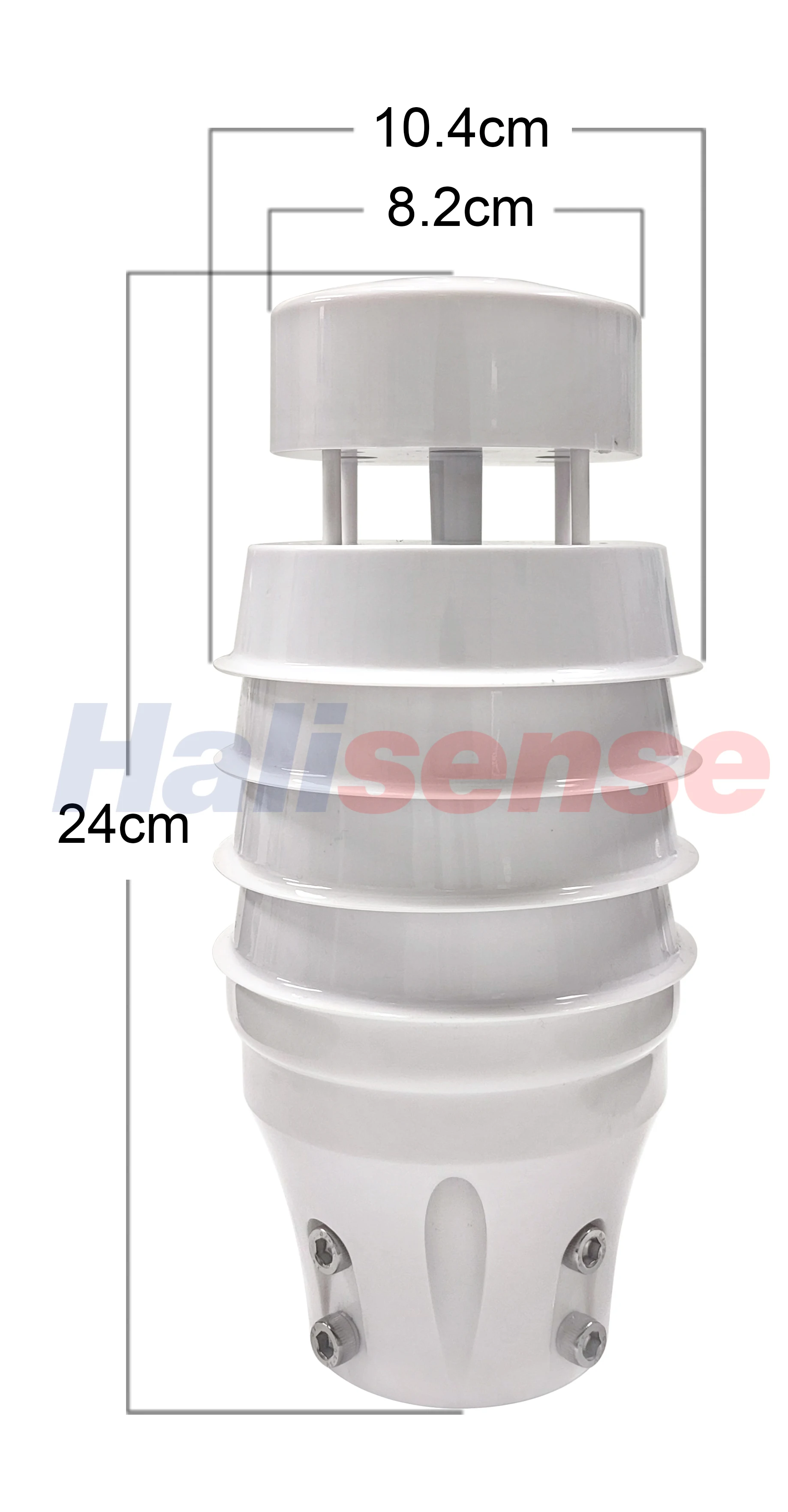 RS485 Ultrasonic Wind Speed and Direction Sensor Temperature Humidity Noise PM2.