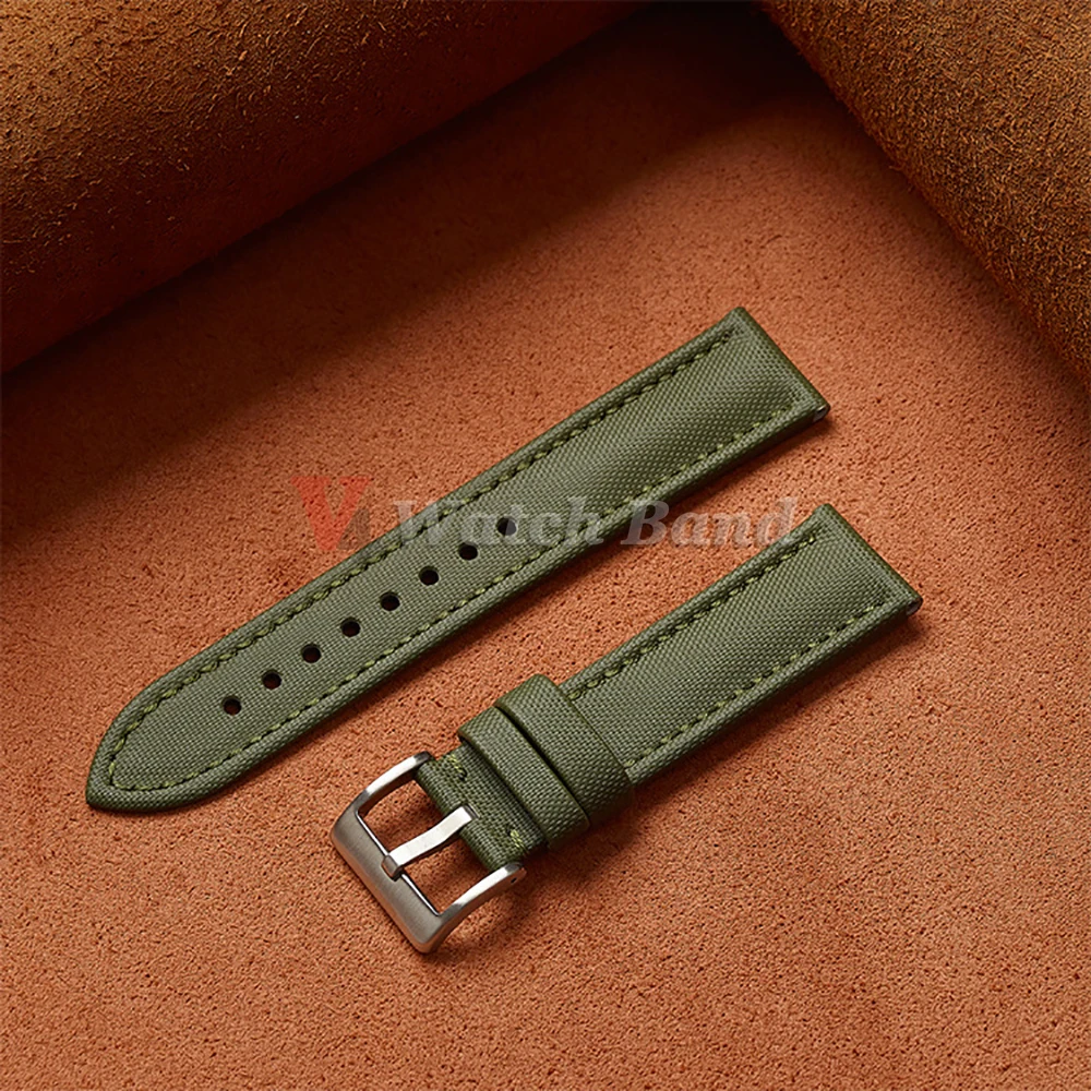 Premium Sailcloth Waterproof Nylon Quick Release Watch Band Bracelet