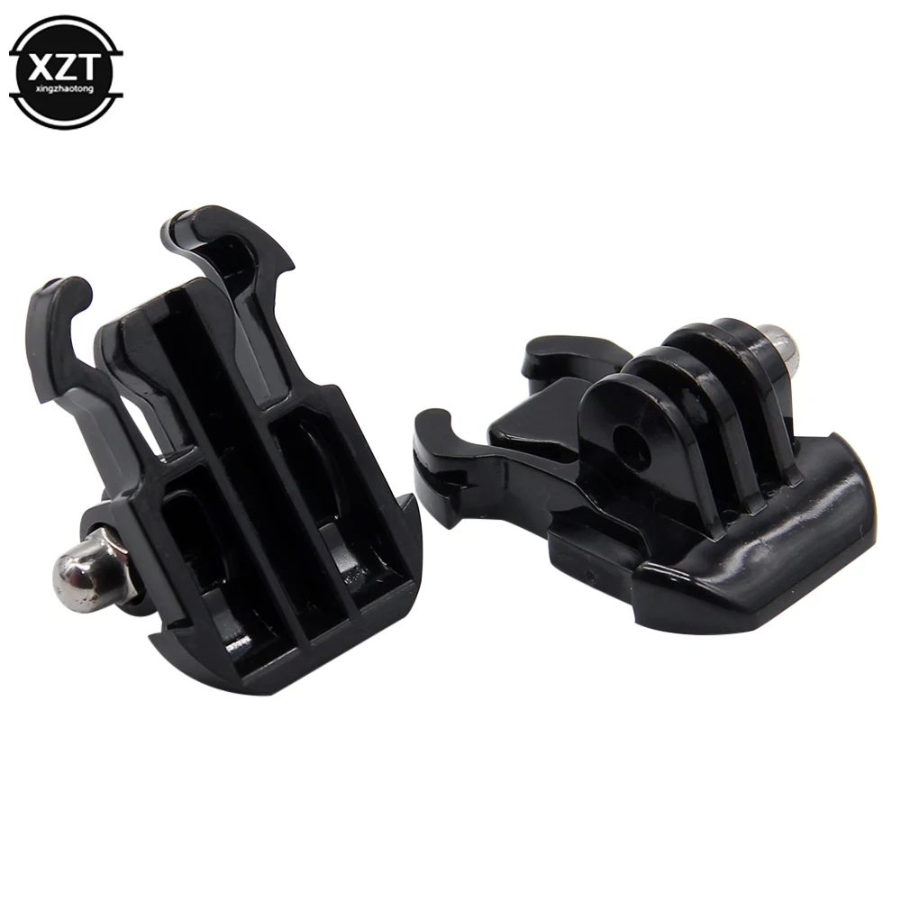 2pcs Buckle Clip Basic Mount for Gopro Go Pro Hero HD 1 2 3 3+ 4 5 6 7 Accessories Case Helmet for XiaoMi Yi Camera Accessories