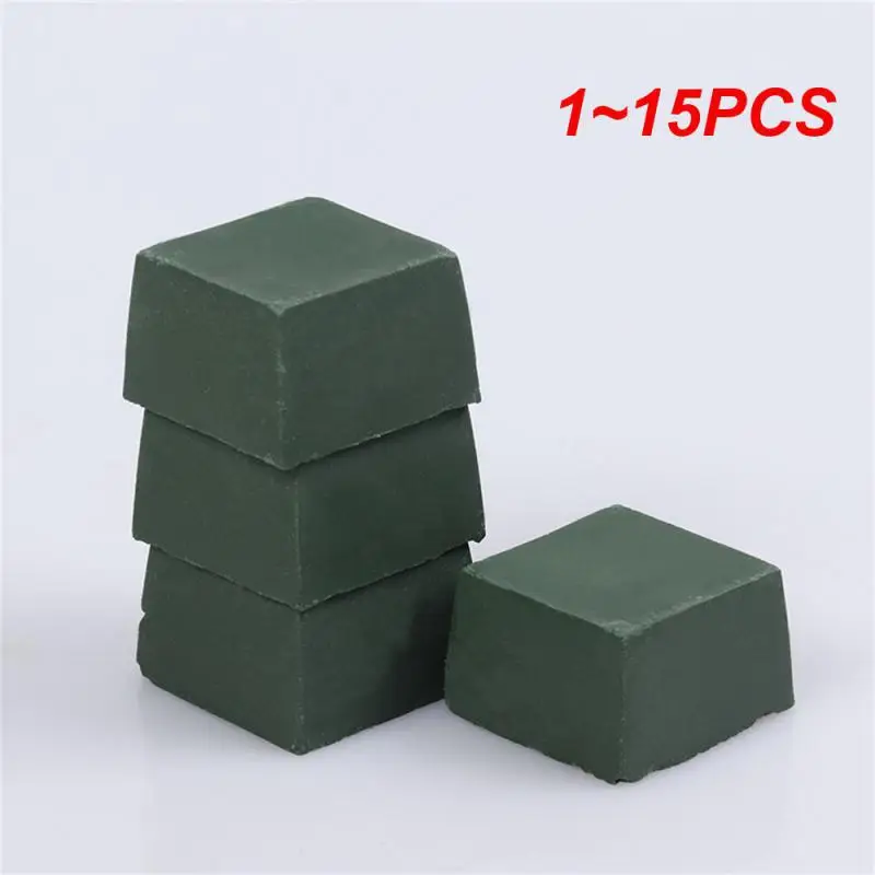 

1~15PCS NewDIY Abrasives Paste Polishing Paste Green Alumina Fine Abrasive Buff Metal Jewelry Knife Blade Compound Polishing
