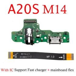 Universal Main Flex Cable for USB Charging Port Connection (A20S M14)